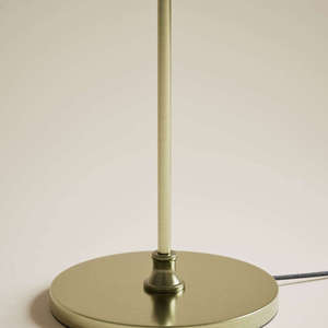 Rattan Floor Lamp Brown Shade Incandescent <b>Light</b> Home Decor <b>Pull</b> String Switch Retro Style - Product Image 4