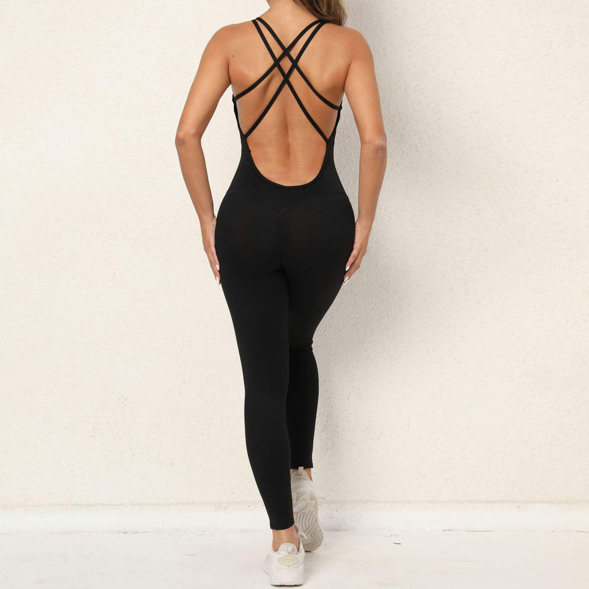 long jumpsuit Black