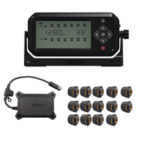 14 roues camion/remorque TPMS capteurs externes et répéteur capteur de pression numérique changer automatiquement les informations de remorque