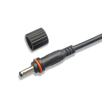 Connecteur mâle vers femelle étanche IP67 DC 3,5*1,35 mm, connecteur de câble d'alimentation de charge de batterie de stockage d'énergie DC 35135