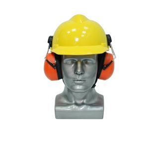 El juego de cascos de seguridad para jardín industrial forestal incluye orejeras y <span class=keywords><strong>casco</strong></span> de seguridad con protección facial para la construcción - Product Image 6
