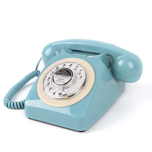 <span class=keywords><strong>Téléphone</strong></span> <span class=keywords><strong>fixe</strong></span> rétro, <span class=keywords><strong>téléphone</strong></span> de bureau filaire classique, <span class=keywords><strong>téléphone</strong></span> vintage à l'ancienne avec fonction de recomposition pour la maison et le bureau - Product Image 4