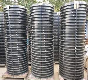 Directo de fábrica personalizado de alta calidad cuadrado BMC SMC FRP cubierta de alcantarilla Material compuesto de hierro carretera última inspección - Product Image 4