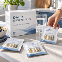 OAZVITA – Packs de Compléments Quotidiens – Boîte de 30 Jours – Combinaisons de Capsules Personnalisées – Marque Privée – Formule Nutritionnelle de Base