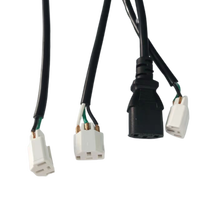 Câble d'alimentation CA US à 2 broches NEMA 1-15P vers IEC 320 C17 femelle pour adaptateur secteur / imprimante
