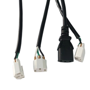 米国2ピンNEMA 1-15PからIEC 320 C17メスAC電源コードケーブル（電源アダプター/プリンター用） - Product Image 2