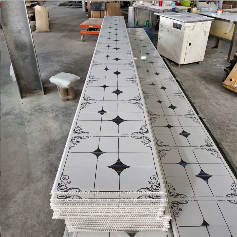 Square Pvc Panel Strip Type PVC Ceiling Panel, Decorative Plastic Ceiling for Office ...