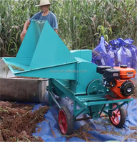 Batteuse à grains fins multifonctionnelle pour le blé, le maïs, le riz, les haricots avec moteur et composants essentiels