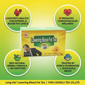 Té Herbal al por Mayor <span class=keywords><strong>para</strong></span> un Equilibrio Saludable de Lípidos y Colesterol en la Sangre, 20 Bolsitas de Té |   Té <span class=keywords><strong>para</strong></span> la Salud Cardiovascular LongHai, Farmacia Africana - Product Image 5