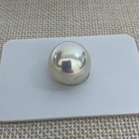 Perles d'eau douce naturelles de qualité supérieure, type Edison, effet miroir Aurora Saiao, blanches, en vrac, semi-finies, vente en gros pour l'art des ongles, qualité AAAAA