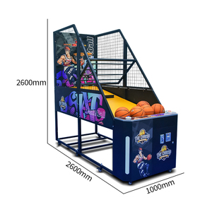 <span class=keywords><strong>Gioco</strong></span> Arcade di Tiro a Canestro Pieghevole a Moneta per Tutte le Età - Product Image 3