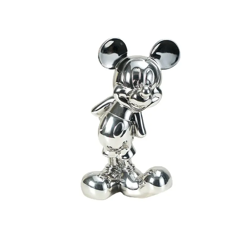 Creative cartoon three-dimensional Mickey doll children's gift living room decoration ornaments sculpture crafts