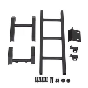 Escalera Trasera de Aluminio Negra para Puerta Trasera JB64, Accesorios de Camping para Suzuki <span class=keywords><strong>Jimenez</strong></span> 2018 Post Model, Marca TELLIKA - Product Image 3