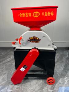 Machine de traitement des aliments pour animaux, broyeur à marteaux pour maïs, céréales, grains, machine de fabrication d'aliments pour animaux, 850 kg/h - Product Image 3