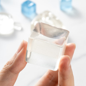 Wholesale Toy Ice Crystals Transparent Kawaii Mochi <b>Squishy</b> Stress Relievers Pinata Fillers Goodie Bag Stuffers for Kids Adults - Product Image 1