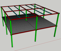 Plataforma de Diseño de Estructura de Acero Prefabricada Personalizada para Construcción