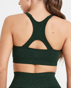 <span class=keywords><strong>Reggiseno</strong></span> sportivo senza cuciture con cinturino incrociato e supporto ad alto impatto per palestra Yoga e corsa traspirante - Product Image 6