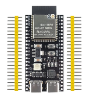 Papan Pengembangan ESP32-S3 dengan Kit Adaptor Ekspansi Modul Wifi BT 2.4G MCU ESP32-S3 N16R8 44Pin Tipe-C ESP32-S3