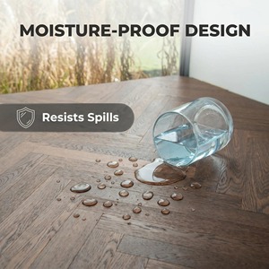 Piso de Madera de Roble Ruso Grado A, Diseño Espiga, 14mm, Estilo Nogal Negro, Acabado UV Mate, Madera de Ingeniería - Product Image 5