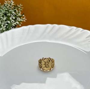 Anillo Victoriano de inspiración vintage, joyería de sello clásico de plata 925 - Product Image 3