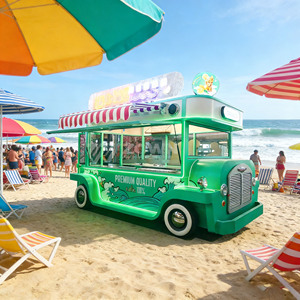 New Design Street Food Cart Multifunctional Food Cart for Pizza Hot Dog <b>Crepe</b> - Product Image 1