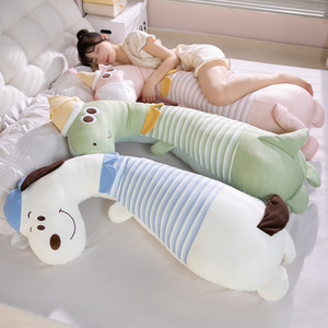 Peluche <span class=keywords><strong>Dinosaure</strong></span> Vert à Col Long Personnalisée OEM/ODM, Mascotte Amusante, Coussin Doux en Peluche pour Cadeau Promotionnel d'Entreprise - Product Image 3