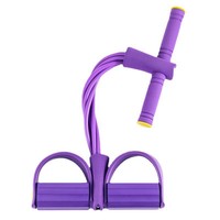 Bandas de Resistencia para Entrenamiento, Pedal de Ejercicio, Cuerda Elástica para Abdominales y Flexiones