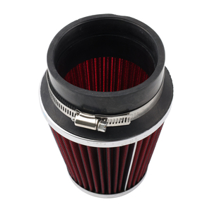 Sistema de Admisión de Aire Frío de Alto Rendimiento y Kit de Filtro Rojo para Honda Accord 3.0L V6 2003-2007 AIM082-BK-RD - Product Image 6