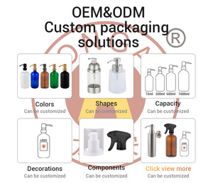 OEM accepte le support en céramique 2-en-1 détergent liquide éponge savon pompe poussoir <span class=keywords><strong>distributeur</strong></span> avec éponge en gros en Chine - Product Image 3