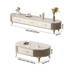 Mobile TV Moderno in Legno <span class=keywords><strong>con</strong></span> Luce LED Regolabile, Adatto per TV da 65 Pollici+, Mobile TV per Soggiorno e Camera da Letto e Supporto per Tavolino da Caffè - Product Image 6