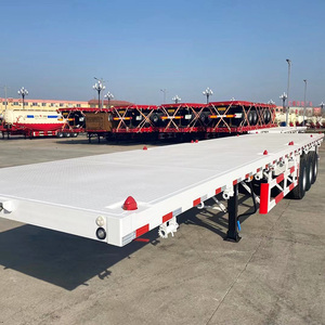 2025 năm giá bán buôn phẳng 40 ft xe tải tàu sân bay song song 3 trục <span class=keywords><strong>container</strong></span> Chassis phẳng <span class=keywords><strong>semitrailer</strong></span> cho cổng bán Trailer phẳng cho doanh số bán hàng - Product Image 5