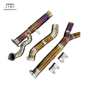 Tubo medio de <span class=keywords><strong>escape</strong></span> de titanio para <span class=keywords><strong>BMW</strong></span> S58 G80 M3 G82 <span class=keywords><strong>M4</strong></span> 3,0 T <span class=keywords><strong>escape</strong></span> de igual longitud tubos medios escapes individuales - Product Image 5