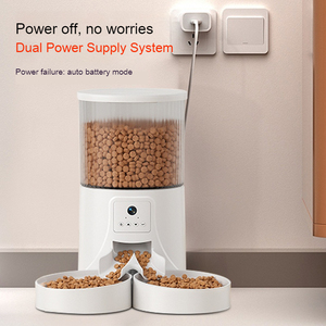 Distributeur automatique de nourriture pour animaux de compagnie 4L avec contrôle intelligent par application WiFi, surveillance vidéo, pour chiens et chats, idéal pour les foyers multi-animaux - Product Image 4