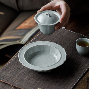 Guanlan Sky Blue Ru Kiln Ceramic Teapot With Lid <b>Tea</b> <b>Set</b> Accessories For Kung Fu <b>Tea</b> - Product Image 1