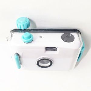 Cámara de Fotos con Carcasa Blanca y Verde, Cámara a Prueba de Agua, Múltiples Usos, Ideas Prácticas, Regalo para Niños y Niñas, Novias - Product Image 3