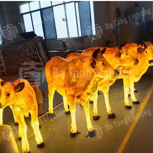 Lámpara con Motivo de Ganado, Luces Decorativas para Festivales, Iluminación Comercial para Exteriores IP65, para Eventos y Parques de Atracciones - Product Image 2