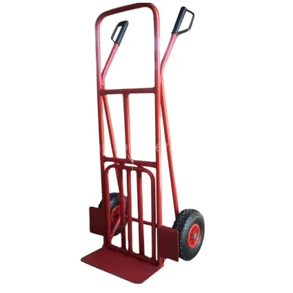 Two Handle Hand Trolley with Double Toe Plate