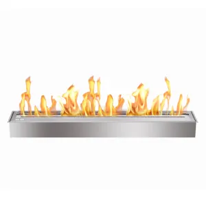 Inno-Living 72Inch 304 Roestvrij Staal Outdoor Ethanol Haard Insert Brander