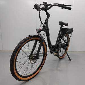Vélo électrique de ville en alliage d'aluminium de 26 <span class=keywords><strong>pouces</strong></span>, batterie au lithium 48V 10.4AH, moteur puissant de 500W, capteur intelligent au moyeu arrière, pour adultes, fabriqué en Chine - Product Image 5