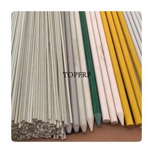 5mm 6mm 8mm 10mm Solid Fiberglass <b>Rods</b> / Stake for Nursery Support - Product Image 1