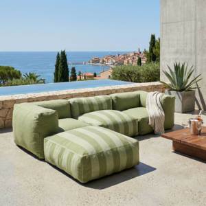 <span class=keywords><strong>Matelas</strong></span> flottant pour piscine de <span class=keywords><strong>jardin</strong></span> extérieur en fil de polypropylène teint en masse (Olefine) et pouf de relaxation d'extérieur - Product Image 1