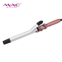 Fer à friser triple protection MAC Styler, baguette à friser les cheveux, 450F Pro, boucles douces, fer à friser professionnel LCD