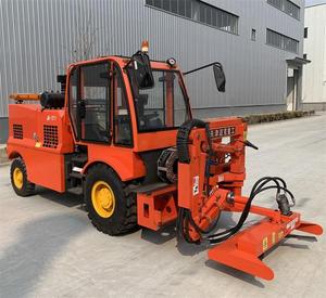 Fendeuse de bûches autopropulsée à moteur diesel de haute qualité, garantie 1 an, prix usine, neuve, pour usage domestique - Product Image 4