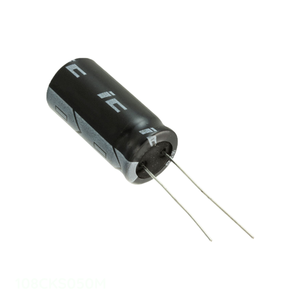 Condensateur Fabricant Channel 1000 uF CAP ALUM 1000UF 20% 50V RADIAL Traversant 108CKS050M - Product Image 1