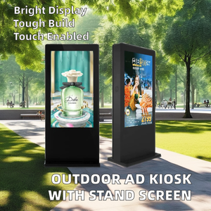 Màn hình bảng hiệu kỹ thuật số Ngoài trời 4k 98 inch IP65 thang máy chống nước tương thích cho trung tâm mua sắm nhựa sân bay đường phố - Product Image 3