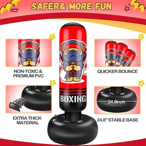 Columna de Boxeo Inflable de PVC Ecológica y Resistente, Juguete de Fitness para Niños, Uso Interior y Exterior, Fácil de Usar - Product Image 2
