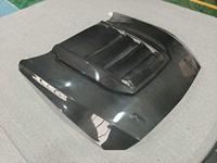 Capó de Fibra de Carbono Seca Estilo SC Mejorado para Ford Mustang 2024+