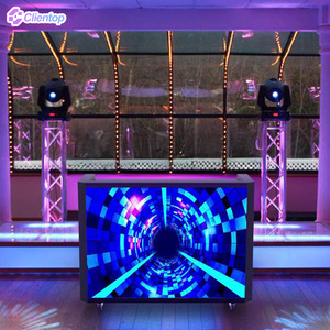 Écran d'affichage à LED pour façade de cabine de DJ personnalisé podium magique écran LED numérique créatif pour les boîtes de nuit bar <span class=keywords><strong>musique</strong></span> électronique - Product Image 1