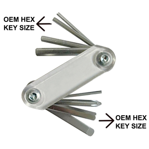 Outil multifonction portable 8 en 1, jeu <span class=keywords><strong>de</strong></span> clés hexagonales OEM, kit <span class=keywords><strong>de</strong></span> <span class=keywords><strong>réparation</strong></span> <span class=keywords><strong>de</strong></span> <span class=keywords><strong>vélo</strong></span> EDC, jeu <span class=keywords><strong>de</strong></span> clés hexagonales pour <span class=keywords><strong>vélo</strong></span> - Product Image 3