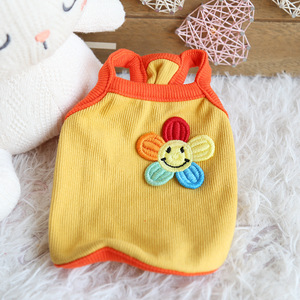 Gilet de mode pour chien avec bretelles, respirant et léger, pour <span class=keywords><strong>Chihuahua</strong></span>, Bichon, chiot et chat, chemise décontractée d'été pour animaux de compagnie - Product Image 4